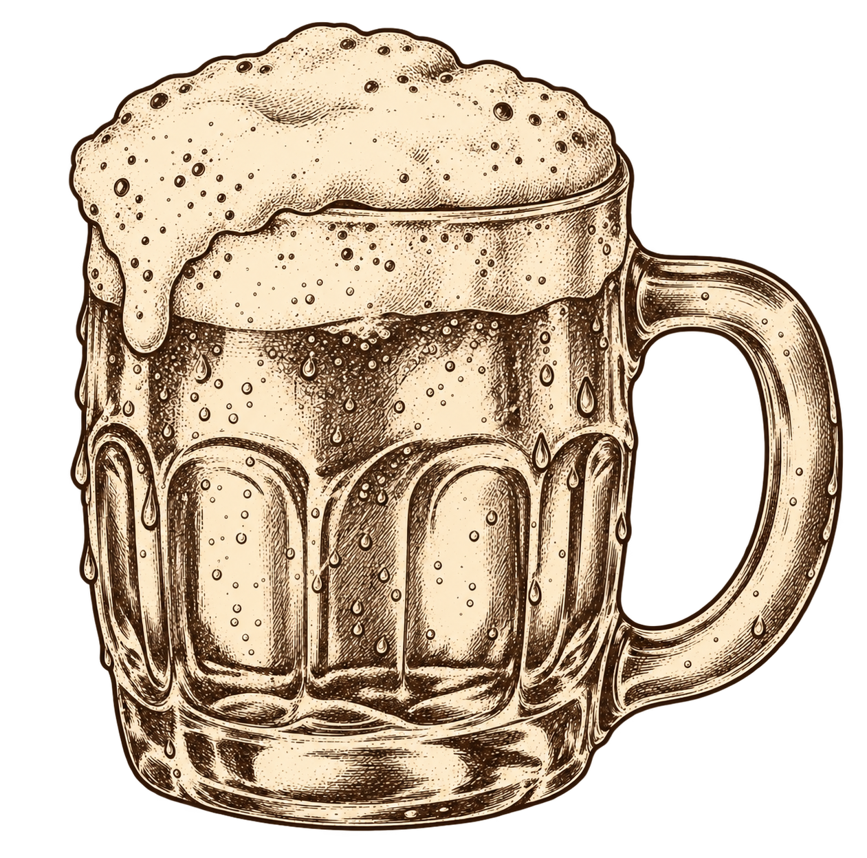 pivo ve sklenici